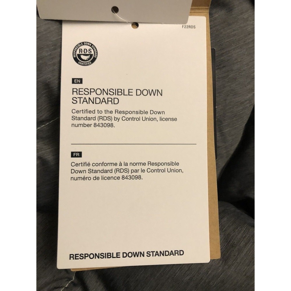 The North Face Women Flare 2 II Puffer 550 Down Packable Jacket Grey Large New - Picture 7 of 7